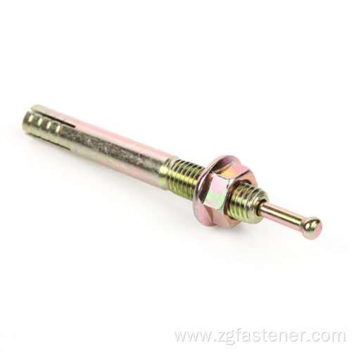 Colored zinc plated Expansion Anchor Bolt